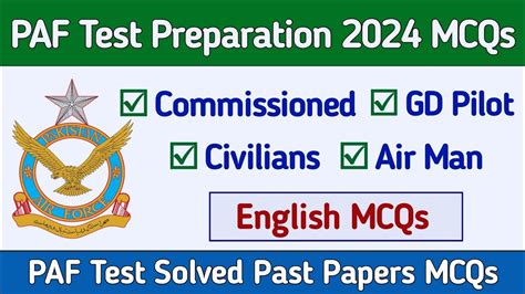 online paf test practice